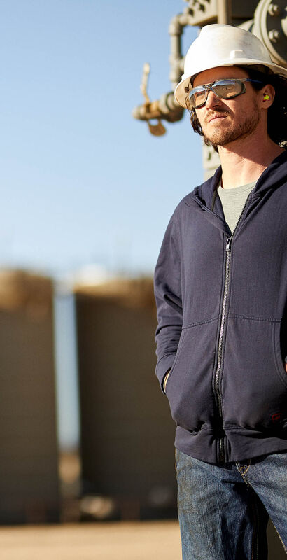 FR DuraStretch Full Zip Hoodie Lifestyle